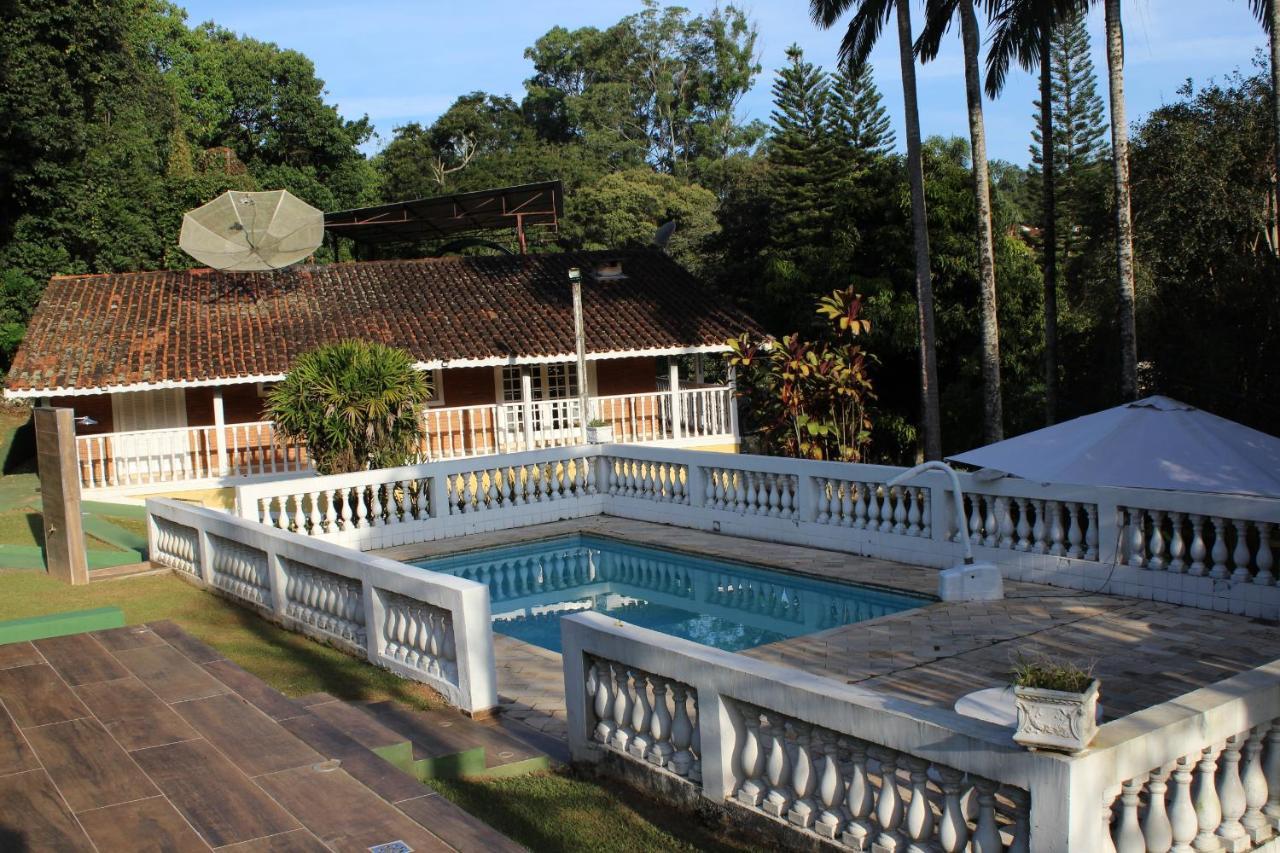 Linda Chacara Em Condominio Fechado Com Wifi De 300Mb - Atibaia Exteriér fotografie