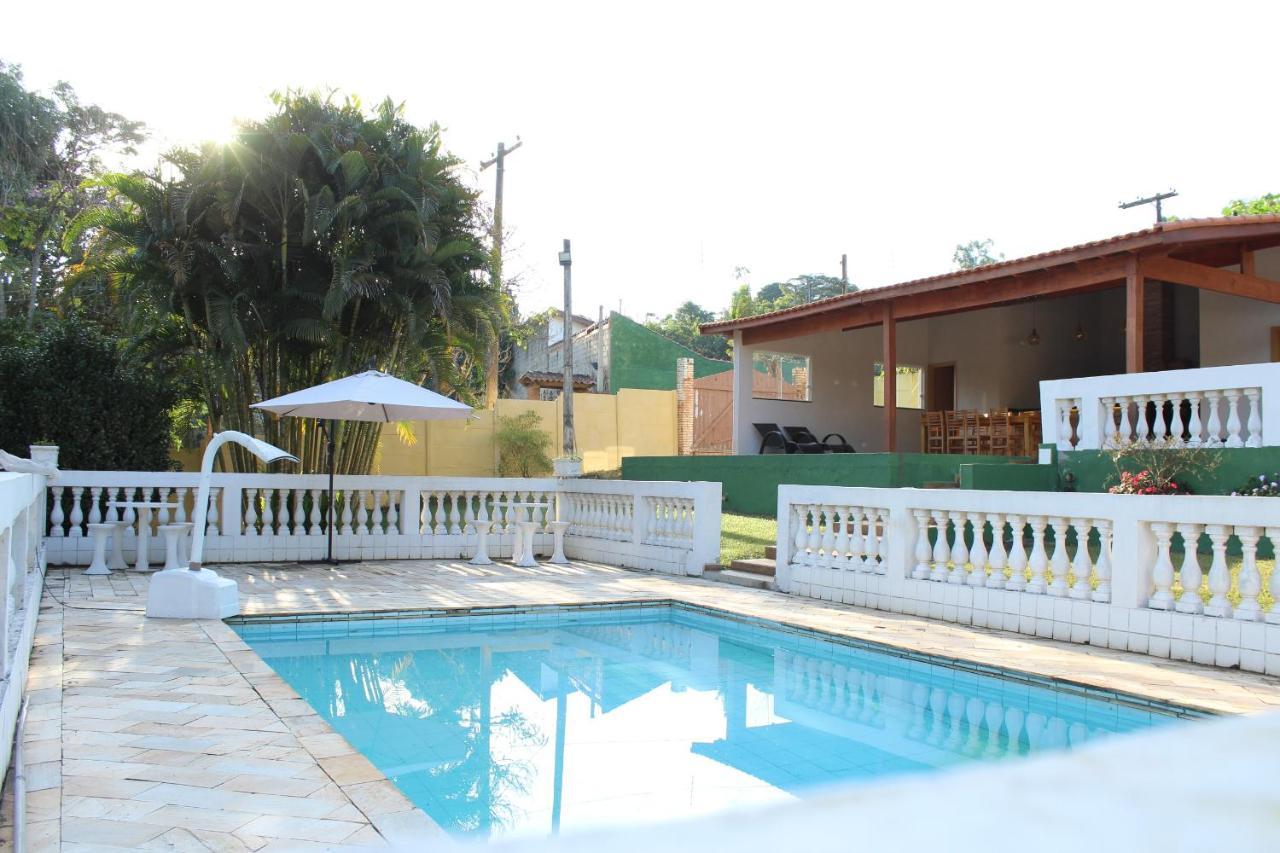 Linda Chacara Em Condominio Fechado Com Wifi De 300Mb - Atibaia Exteriér fotografie
